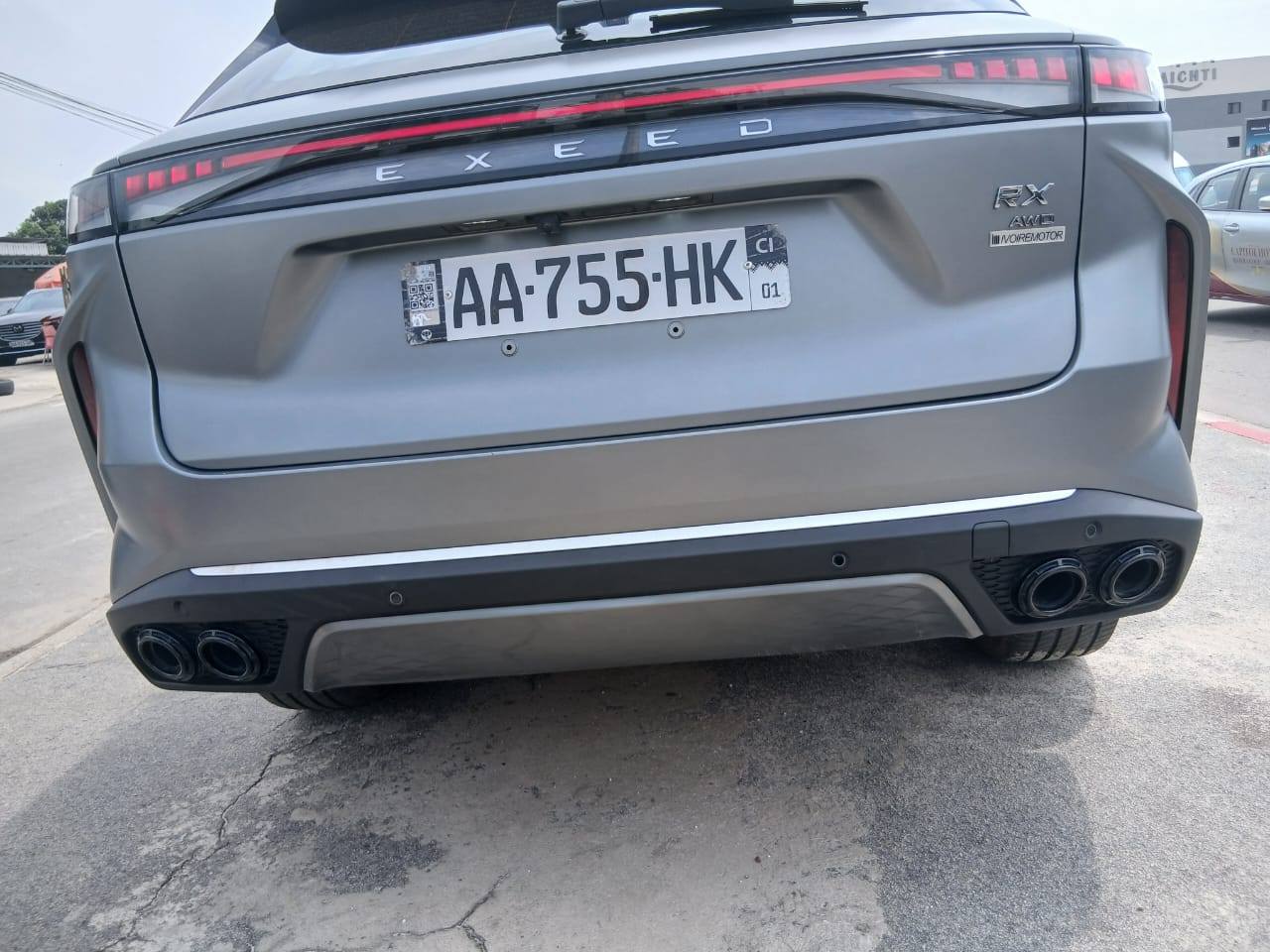 25.000.000F EXEED RX DE 2024 FULL OPTIONS