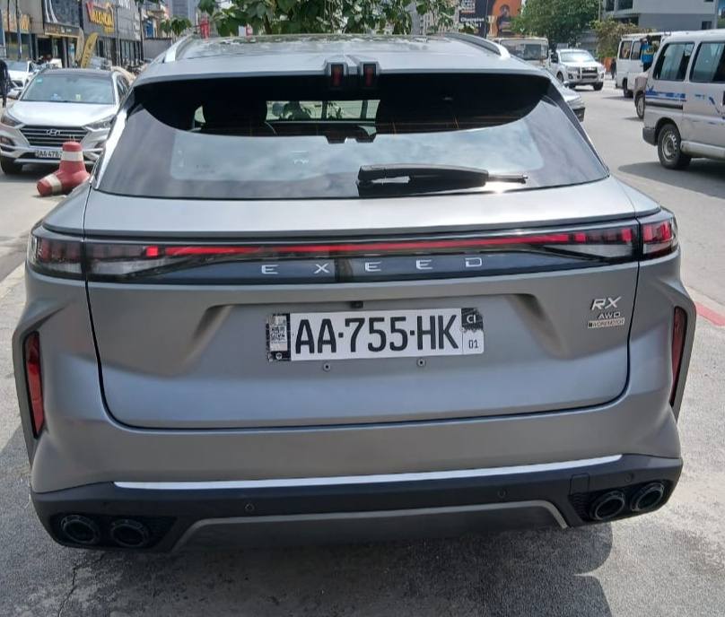 25.000.000F EXEED RX DE 2024 FULL OPTIONS