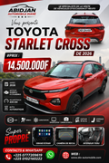 14.500.000F TOYOTA STARLET CROSS FULL OPTIONS DE 2026